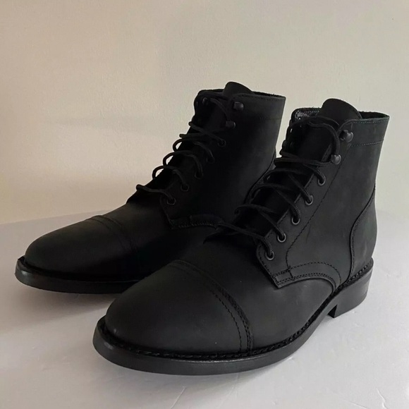 Thursday Boots Captain Size 10.5 in Black Matte - Picture 2 of 5